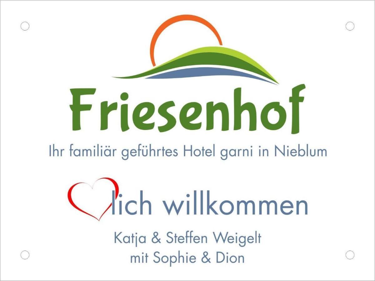 Friesenhof Nieblum - Hotel Garni Экстерьер фото